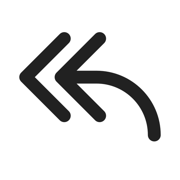 Ic Fluent Arrow Reply All 28 Filled