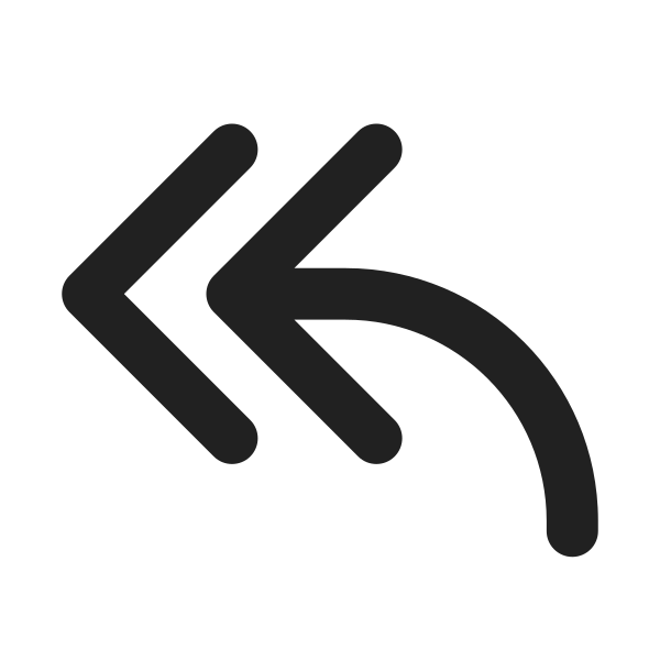 Ic Fluent Arrow Reply All 32 Filled