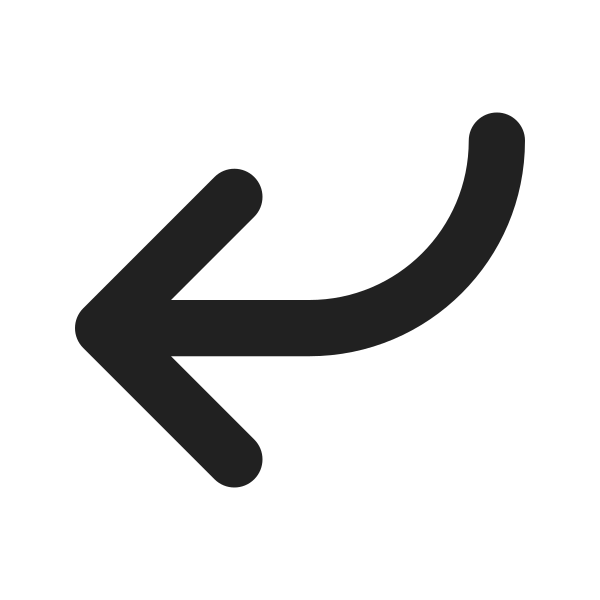 Ic Fluent Arrow Reply Down 16 Filled
