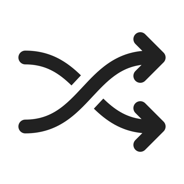 Ic Fluent Arrow Shuffle 20 Filled