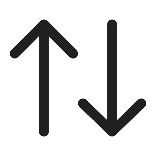 Ic Fluent Arrow Sort 16 Regular