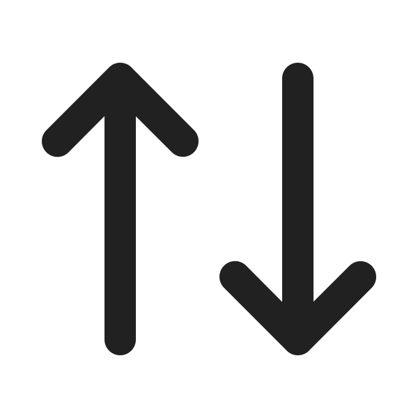 Ic Fluent Arrow Sort 20 Filled
