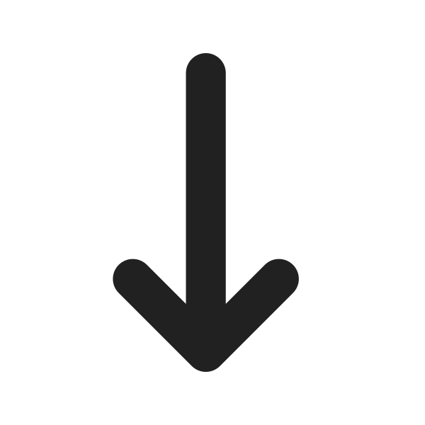Ic Fluent Arrow Sort Down 16 Filled
