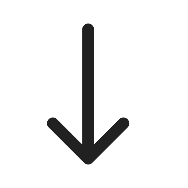 Ic Fluent Arrow Sort Down 16 Regular