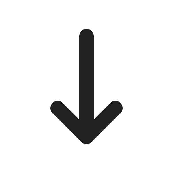 Ic Fluent Arrow Sort Down 24 Filled