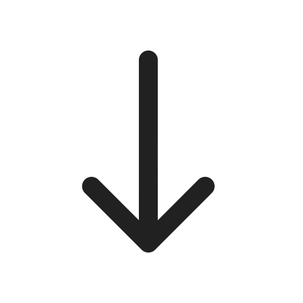 Ic Fluent Arrow Sort Down 24 Regular