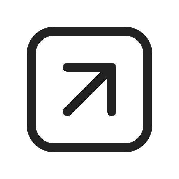 Ic Fluent Arrow Square Up Right 20 Regular