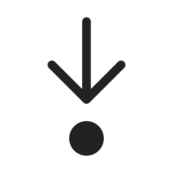 Ic Fluent Arrow Step In 20 Filled