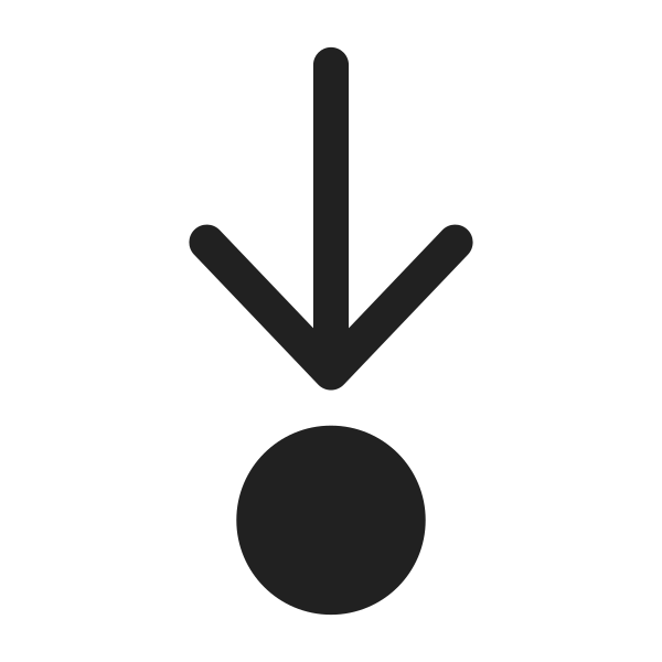 Ic Fluent Arrow Step In 28 Filled