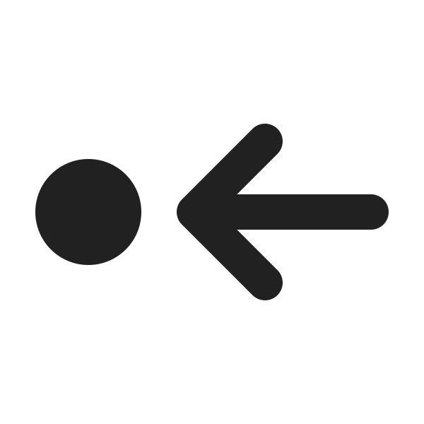 Ic Fluent Arrow Step In Left 12 Filled
