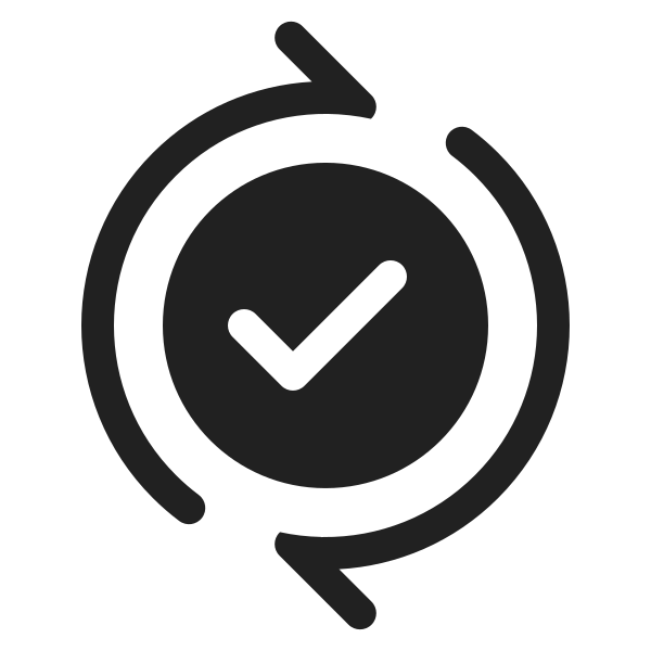Ic Fluent Arrow Sync Checkmark 20 Filled