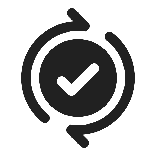 Ic Fluent Arrow Sync Checkmark 24 Filled
