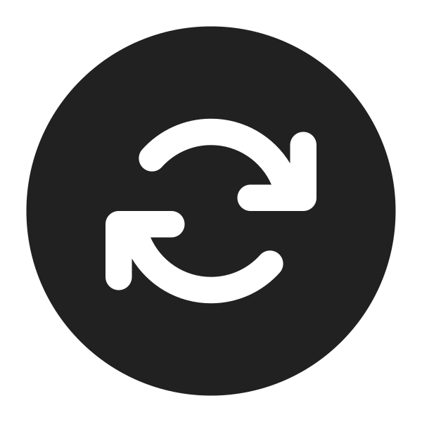 Ic Fluent Arrow Sync Circle 32 Filled