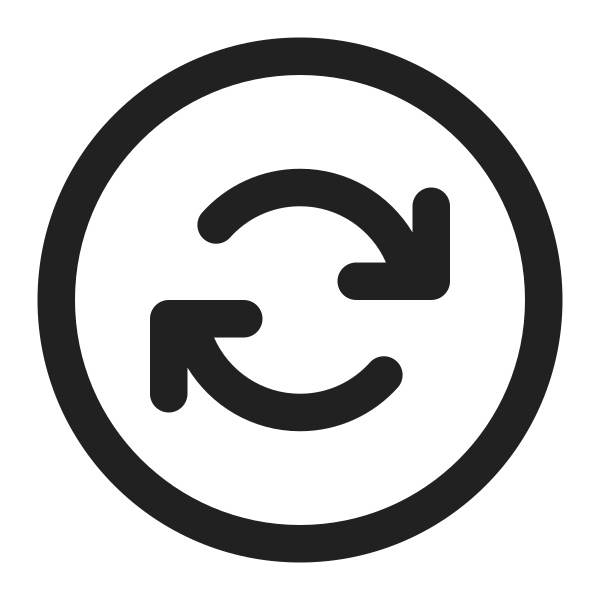 Ic Fluent Arrow Sync Circle 32 Regular