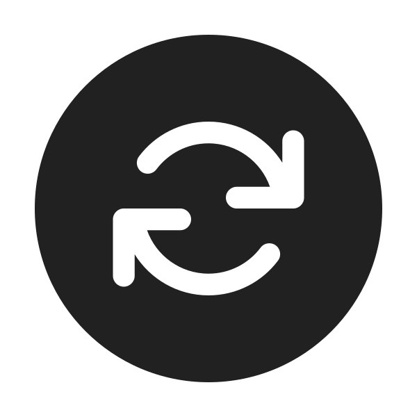 Ic Fluent Arrow Sync Circle 48 Filled