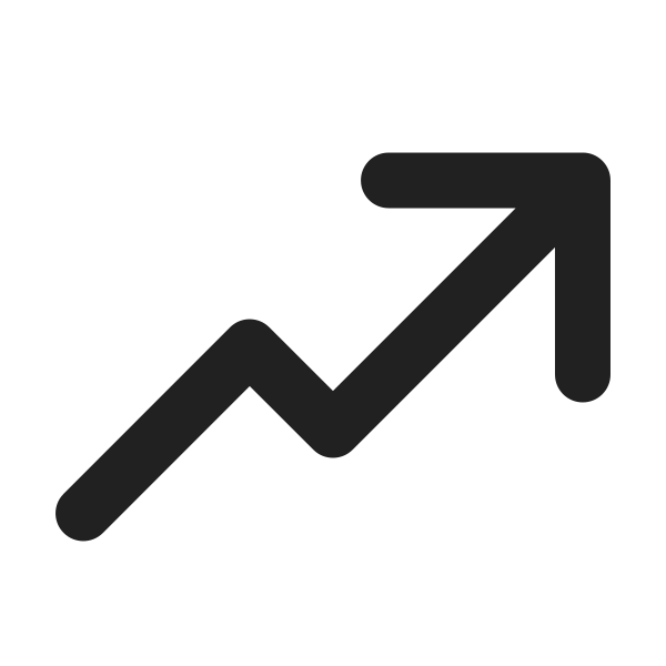 Ic Fluent Arrow Trending 24 Filled