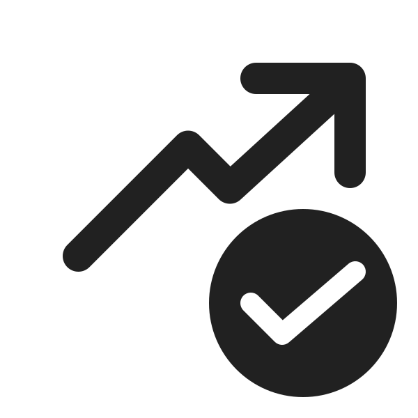Ic Fluent Arrow Trending Checkmark 20 Filled