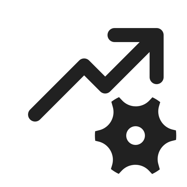 Ic Fluent Arrow Trending Settings 20 Filled