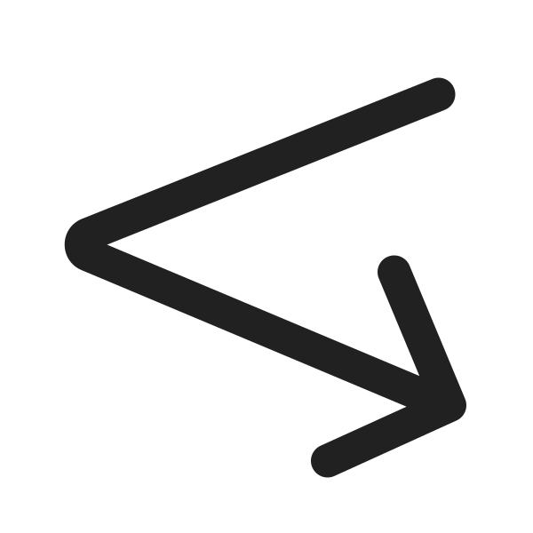 Ic Fluent Arrow Turn Left Right 48 Filled