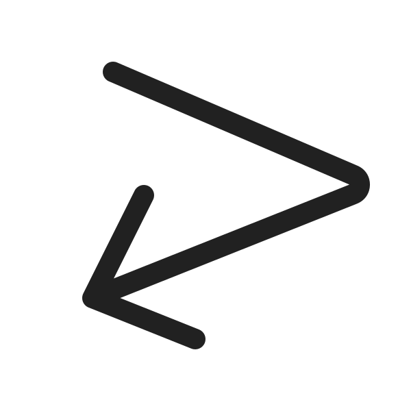 Ic Fluent Arrow Turn Right Left 20 Regular