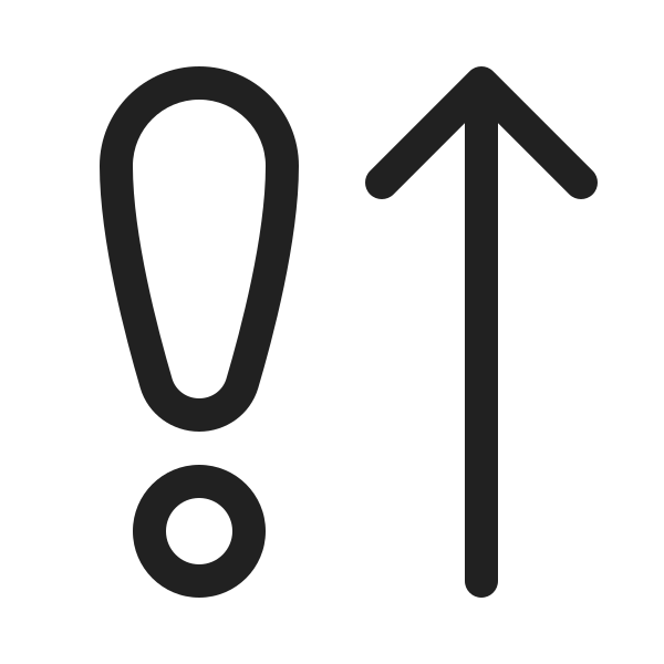Ic Fluent Arrow Up Exclamation 20 Regular