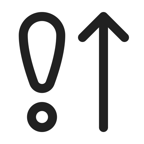 Ic Fluent Arrow Up Exclamation 24 Regular