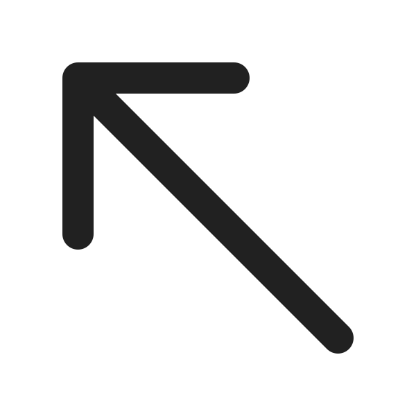 Ic Fluent Arrow Up Left 20 Filled