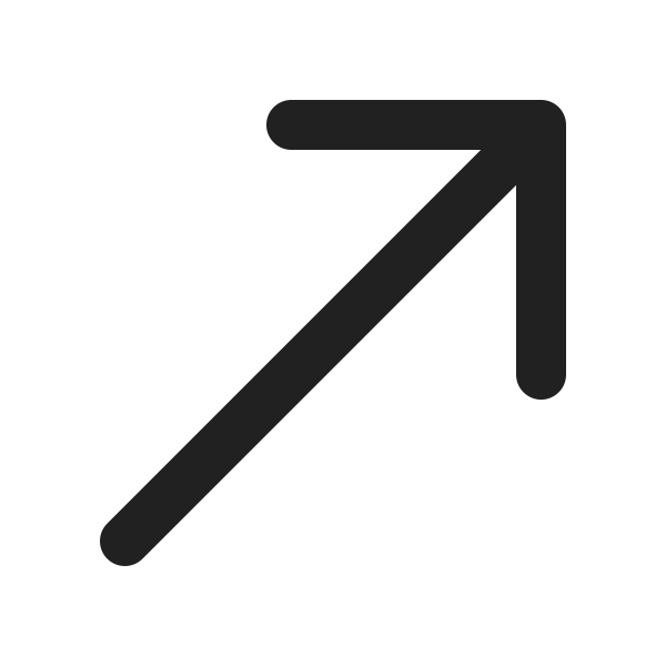Ic Fluent Arrow Up Right 20 Filled
