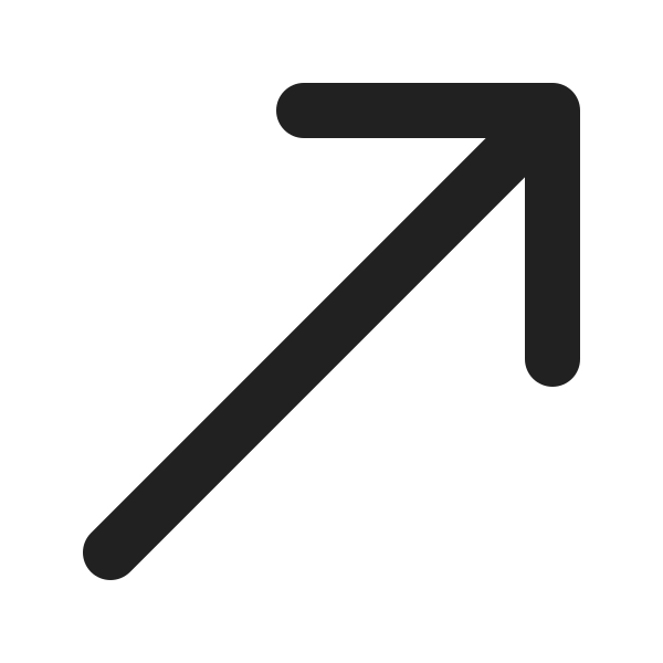 Ic Fluent Arrow Up Right 24 Filled