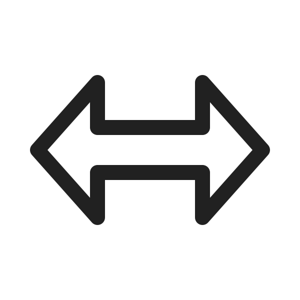 Ic Fluent Arrows Bidirectional 20 Regular