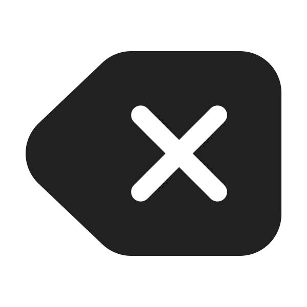 Ic Fluent Backspace 24 Filled