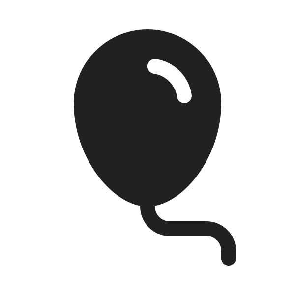 Ic Fluent Balloon 20 Filled