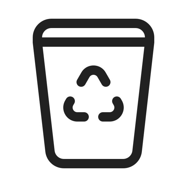 Ic Fluent Bin Recycle 20 Regular