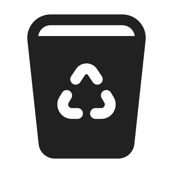 Ic Fluent Bin Recycle 24 Filled
