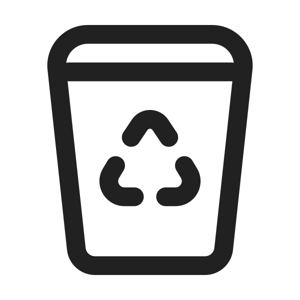 Ic Fluent Bin Recycle 24 Regular