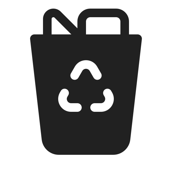 Ic Fluent Bin Recycle Full 20 Filled