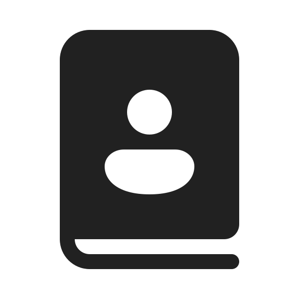Ic Fluent Book Contacts 20 Filled