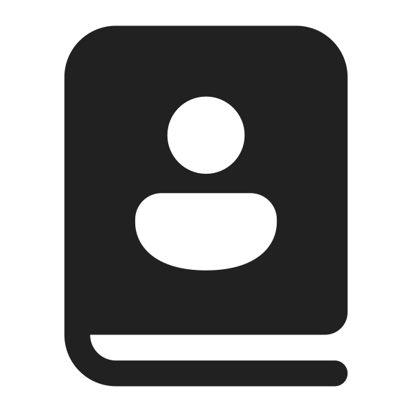 Ic Fluent Book Contacts 32 Filled
