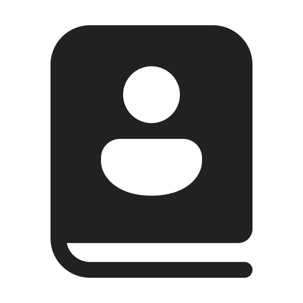 Ic Fluent Book Contacts 48 Filled