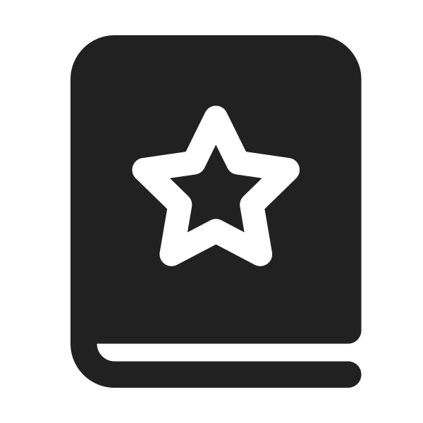 Ic Fluent Book Star 24 Filled