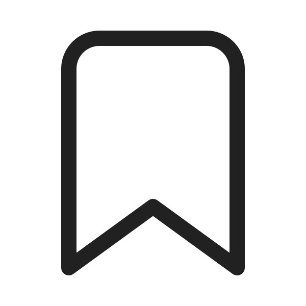 Ic Fluent Bookmark 20 Regular
