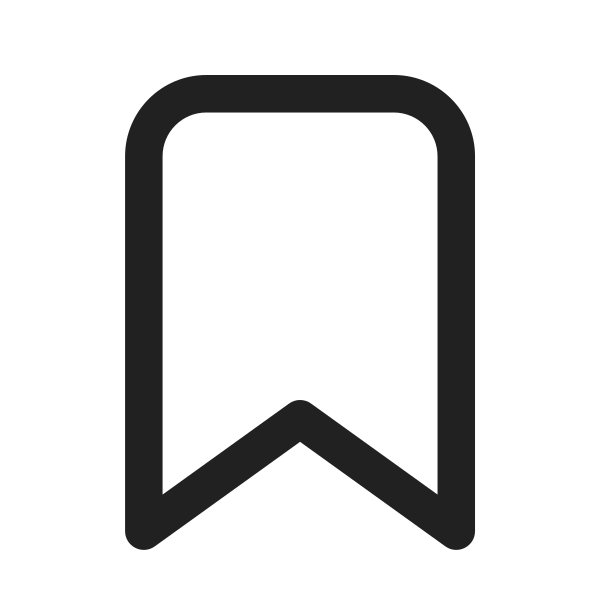 Ic Fluent Bookmark 24 Regular