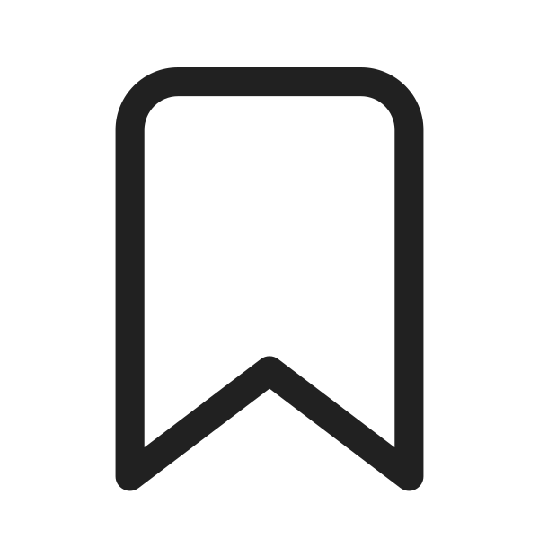 Ic Fluent Bookmark 28 Regular