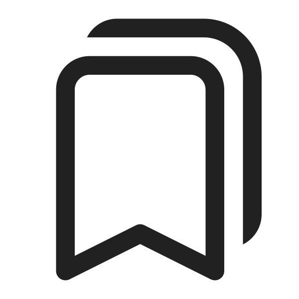 Ic Fluent Bookmark Multiple 16 Regular