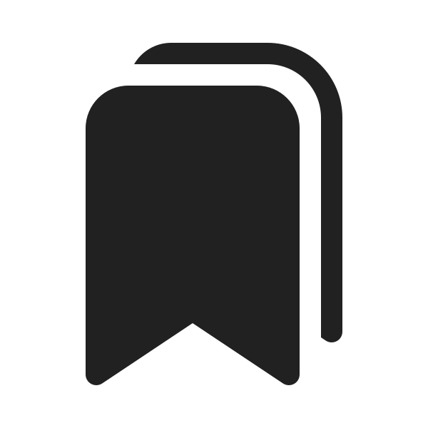 Ic Fluent Bookmark Multiple 20 Filled