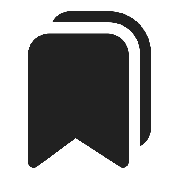 Ic Fluent Bookmark Multiple 32 Filled