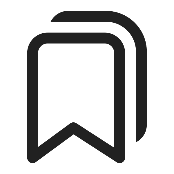 Ic Fluent Bookmark Multiple 32 Regular
