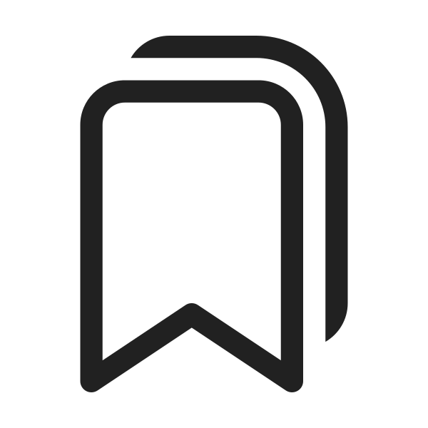 Ic Fluent Bookmark Multiple 48 Regular
