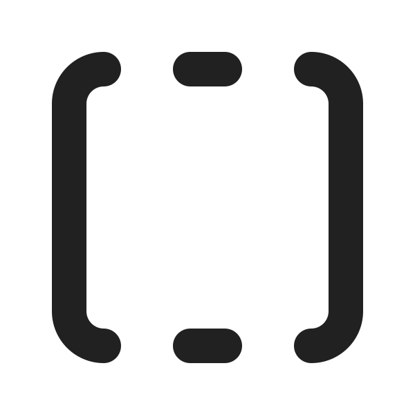 Ic Fluent Border Left Right 24 Filled