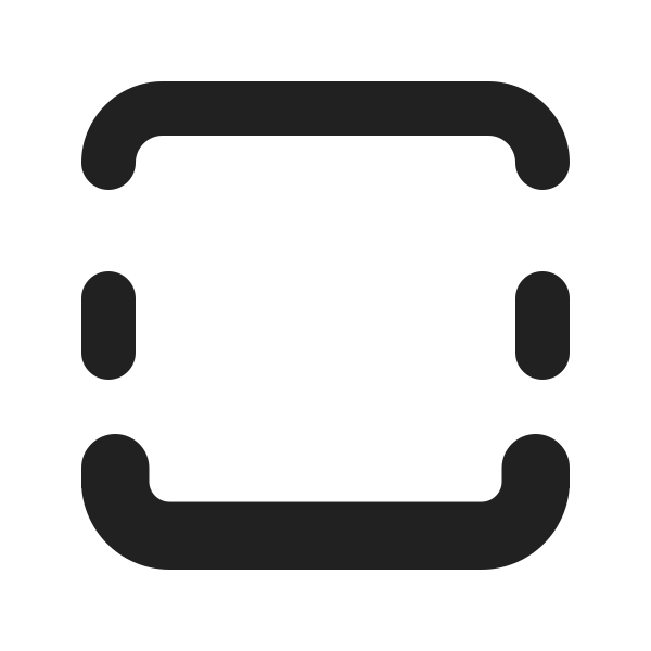 Ic Fluent Border Top Bottom Thick 24 Filled